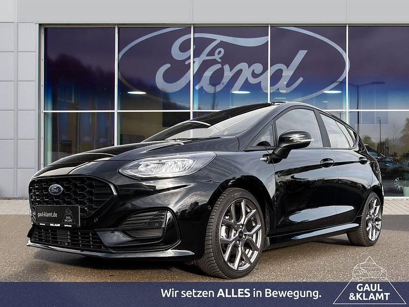 Schwarz Gebraucht 2023 Ford Fiesta ST-Line Kleinwagen | 18.370 € (Fairer Preis) - Bild 1/4