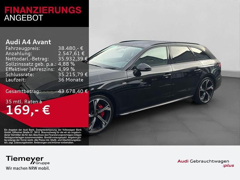 Gebraucht Audi A4 S-Line 204 PS (150 kW) 2025 Schwarz Kombi