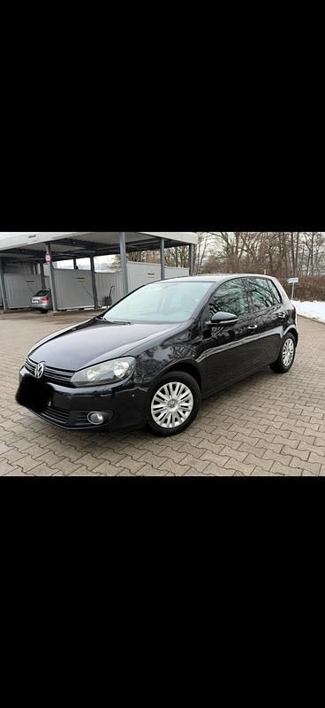 Gebraucht VW Golf VI 2010 Schwarz Kleinwagen