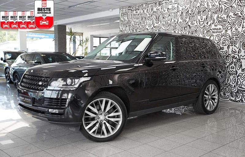 Schwarz Gebraucht 2014 Land Rover Range Rover Vogue SUV | 28.770 € (Guter Preis) - Bild 1/3
