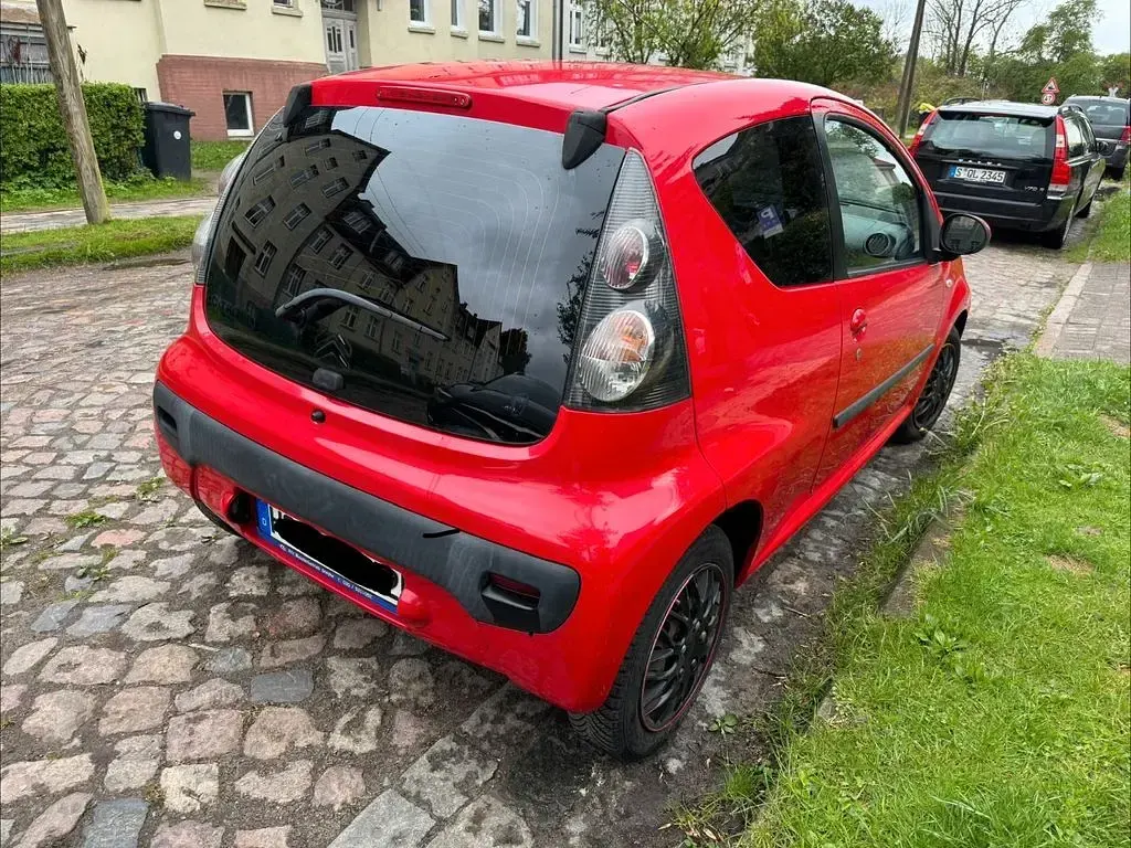 Gebraucht Citroën C1 68 PS (50 kW) 2007 Rot Kleinwagen