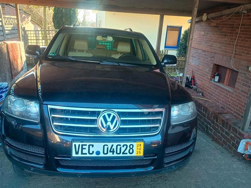 Schwarz Gebraucht 2006 VW Touareg SUV | 5.200 € (Guter Preis) - Bild 1/4