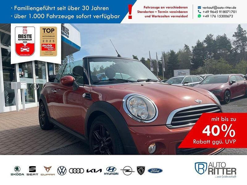 Gebraucht Mini One Cabriolet 98 PS (72 kW) 2015 Orange Cabrio