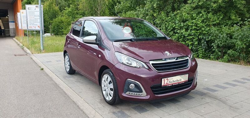 Violet Gebraucht 2018 Peugeot 108 Style Kleinwagen | 7.790 € (Fairer Preis) - Bild 1/4