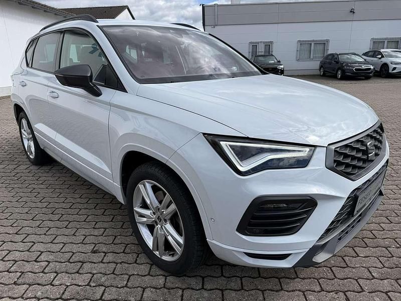 Gebraucht Seat Ateca FR 190 PS (139 kW) 2022 Nevada weiß metallic SUV