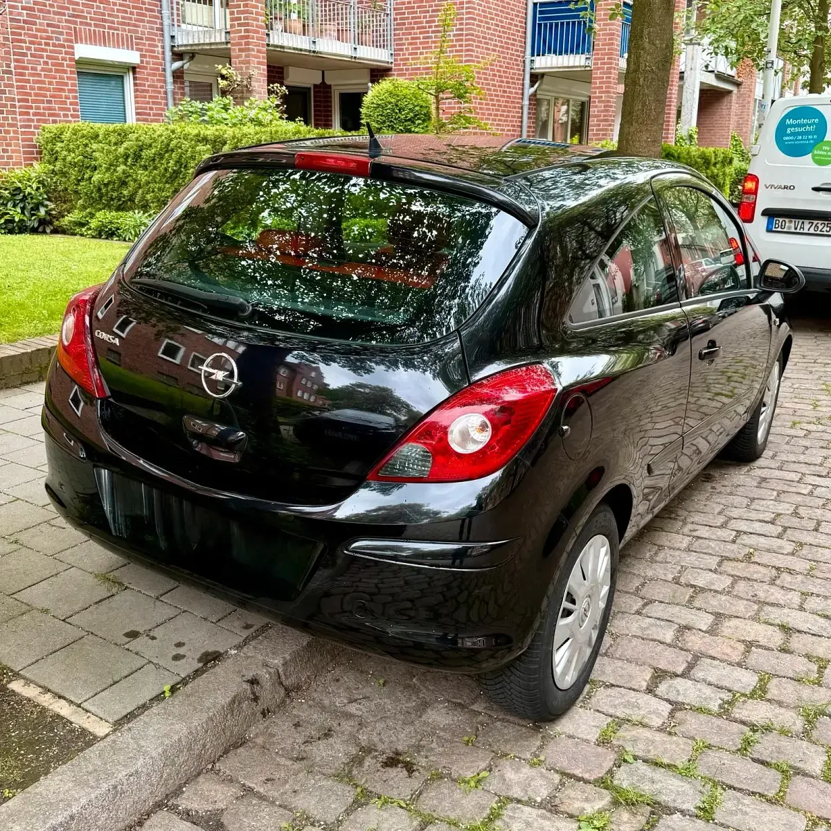 Gebraucht Opel Corsa 60 PS (44 kW) 2007 Schwarz Kleinwagen