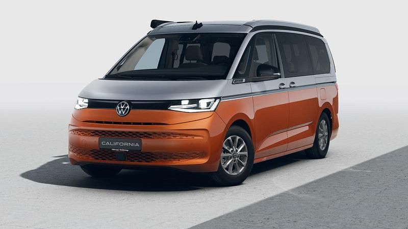 Neu VW California Edition 150 PS (110 kW) 2025 Monosilber metallic / energeticorange metallic Van