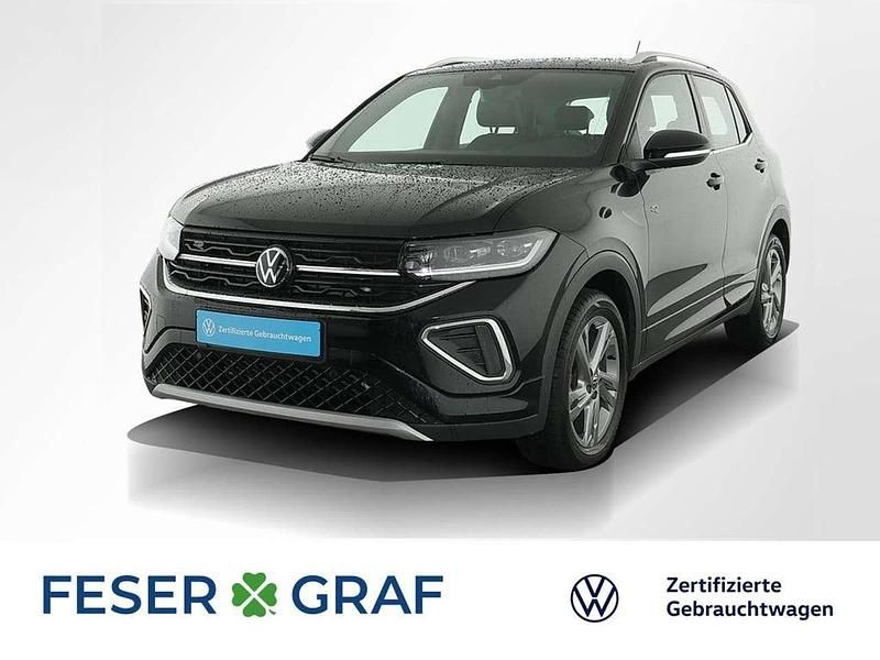 Deep black perleffekt Gebraucht 2024 VW T-Cross R-line SUV | 23.750 € (Fairer Preis) - Bild 1/2