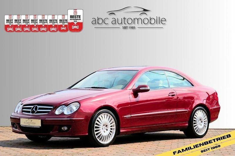 Rot Gebraucht 2007 Mercedes CLK350 Coupé | 9.490 € (Etwas zu teuer) - Bild 1/4