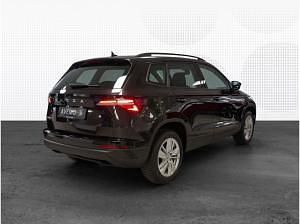 Gebraucht Skoda Karoq Selection 150 PS (110 kW) 2024 Schwarz (schwarzmagic perleffekt) SUV