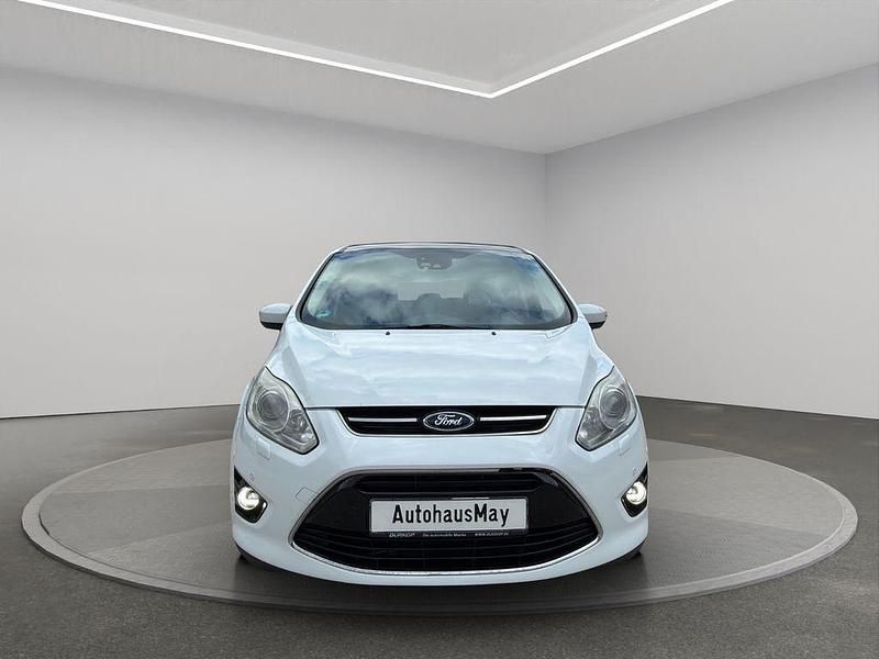 Gebraucht Ford C-MAX Titanium 125 PS (91 kW) 2013 Weiß Van / Kleinbus