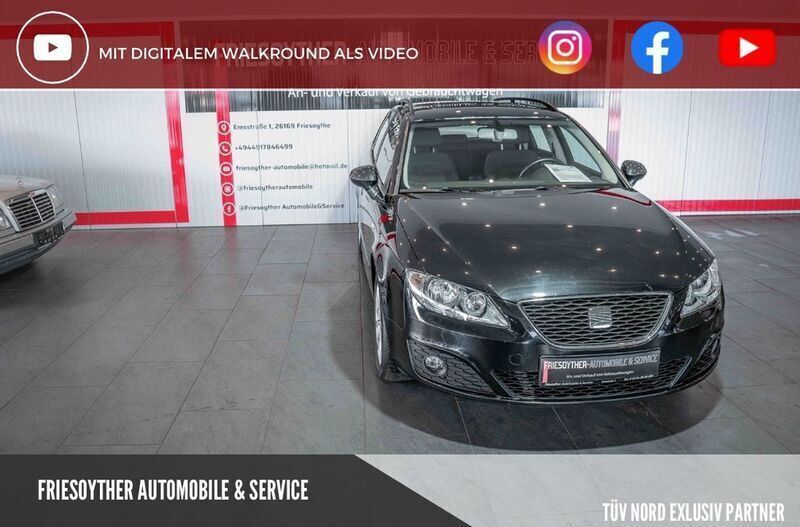 Schwarz Gebraucht 2012 Seat Exeo Style Kombi | 5.490 € (Fairer Preis) - Bild 1/4