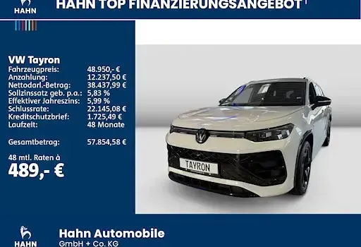 Gebraucht VW Tayron R-line 204 PS (150 kW) 2026 Weiß SUV