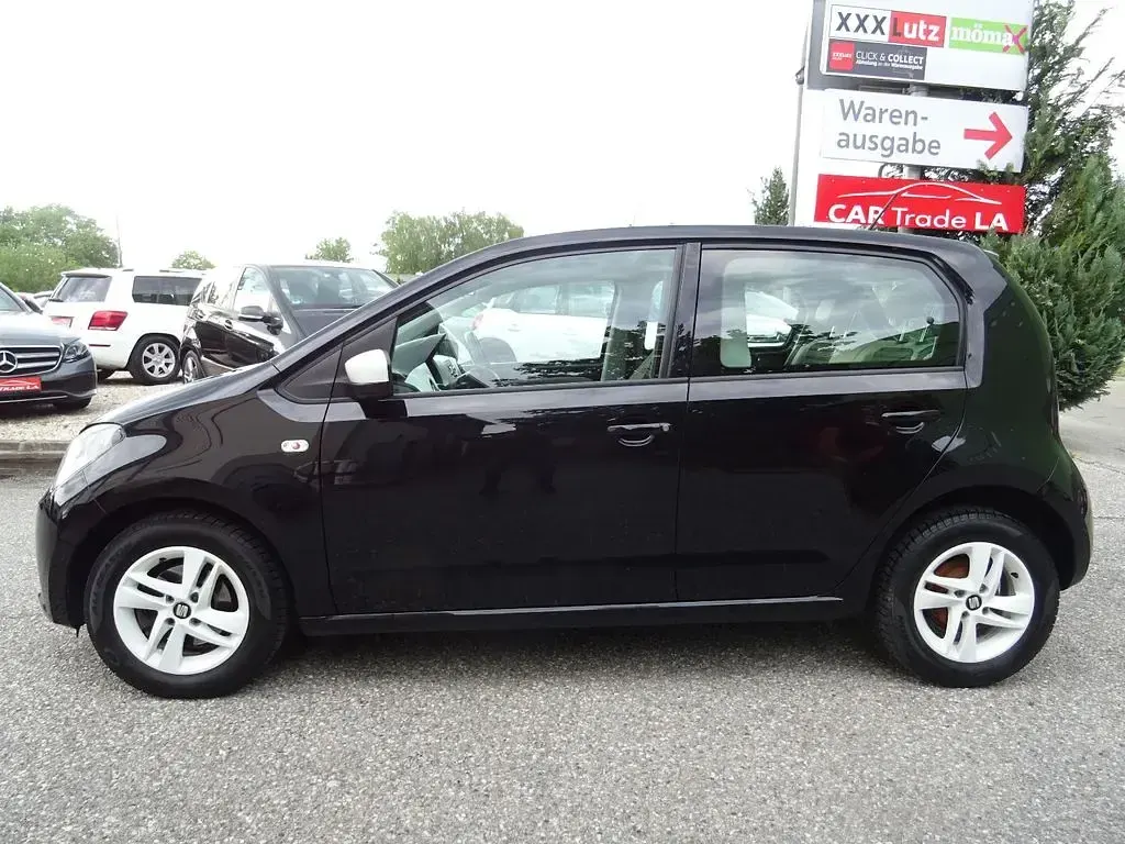 Gebraucht Seat Mii Style 75 PS (55 kW) 2014 Schwarz Kleinwagen