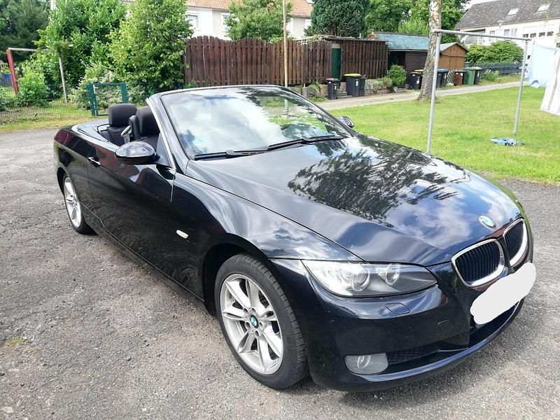 Schwarz Gebraucht 2007 BMW 320 Cabriolet Cabrio | 6.500 € (Guter Preis) - Bild 1/4