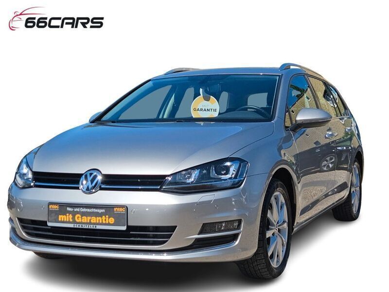 Silber Gebraucht 2016 VW Golf VII Highline Kombi | 15.480 € (Guter Preis) - Bild 1/4