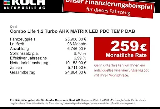 Gebraucht Opel Combo 110 PS (80 kW) 2024 Weiß Van / Kleinbus