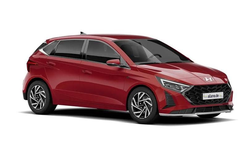 Atlas white (weiss) Neu 2025 Hyundai i20 Trend Limousine | 25.700 € (Teuer) - Bild 1/4