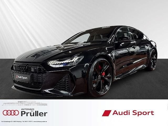 Mythosschwarz metallic Gebraucht 2023 Audi RS7 Ambiente Kleinwagen | 93.400 € (Fairer Preis) - Bild 1/4