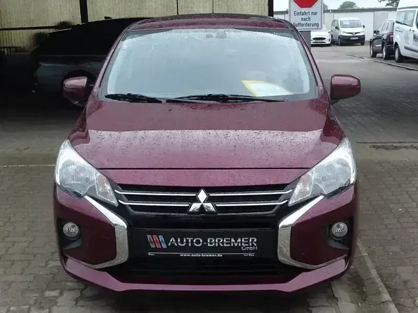 Gebraucht Mitsubishi Space Star Select 71 PS (52 kW) 2024 Dunkelrot (metallic) Kleinwagen