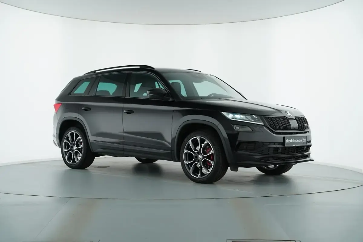 Gebraucht Skoda Kodiaq RS 239 PS (175 kW) 2019 Schwarzmagic perleffekt SUV