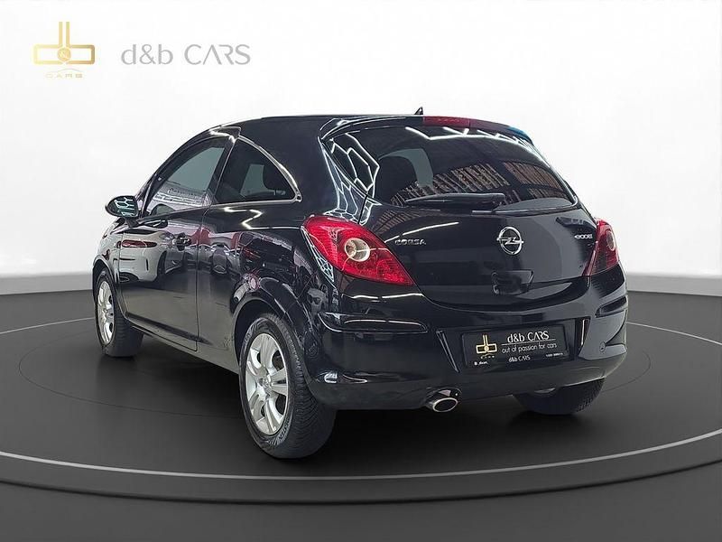 Gebraucht Opel Corsa Satellite 69 PS (50 kW) 2011 Schwarz Kleinwagen