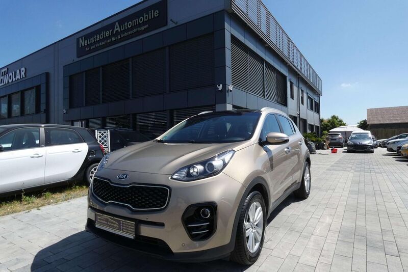 Grau Gebraucht 2016 Kia Sportage Vision SUV | 15.650 € (Fairer Preis) - Bild 1/4