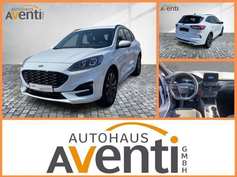 Frost wei Gebraucht 2022 Ford Kuga ST-Line X SUV | 29.469 € (Etwas zu teuer) - Bild 1/4