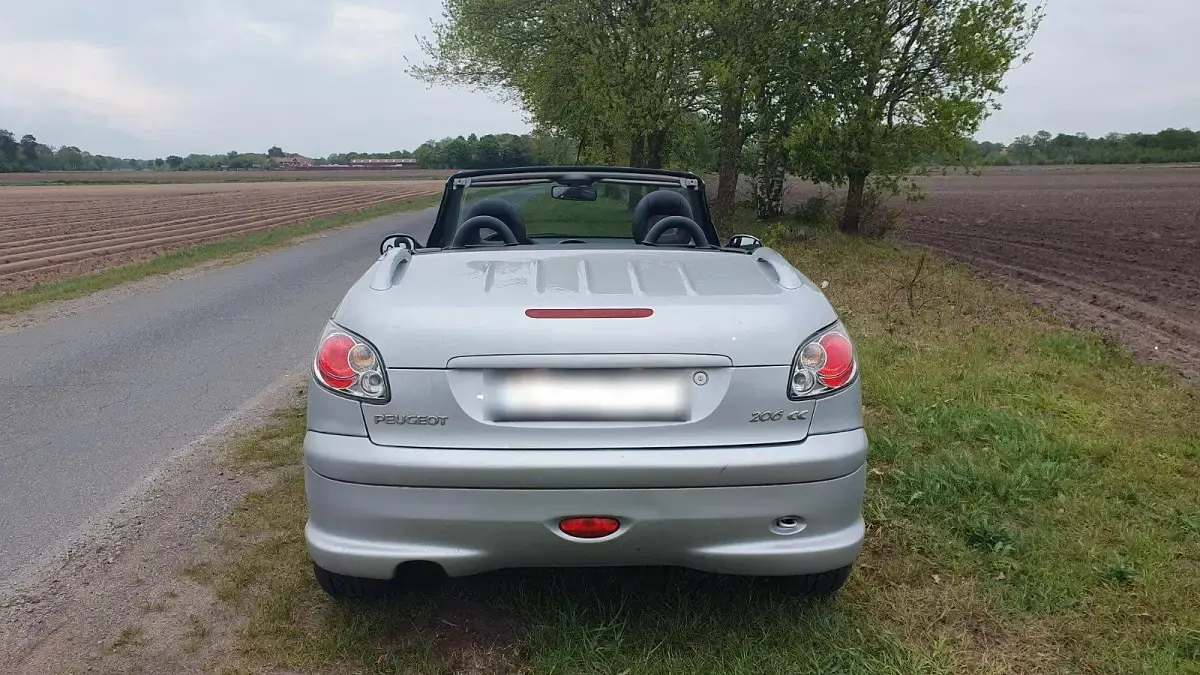 Gebraucht Peugeot 206 CC 109 PS (80 kW) 2005 Grau Cabrio