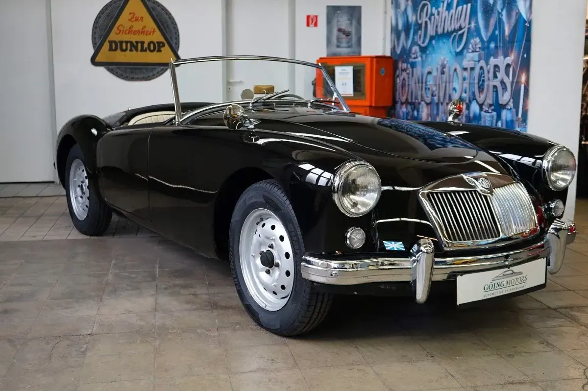 Brugt MG MGA 72 HK (52 kW) 1959 Sort Cabriolet