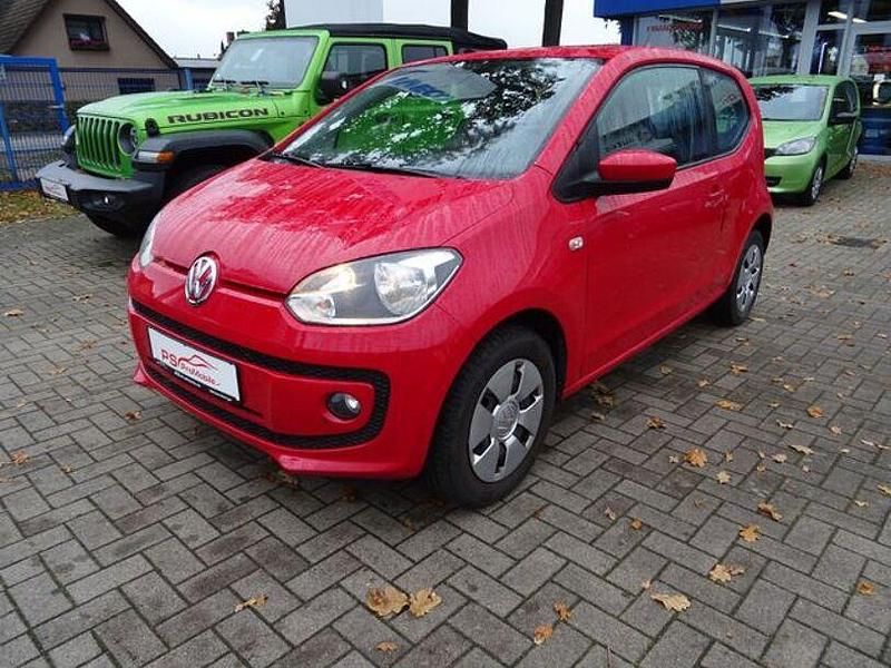 Rot Gebraucht 2014 VW up! move up! Kleinwagen | 1.870 € (Guter Preis) - Bild 1/4