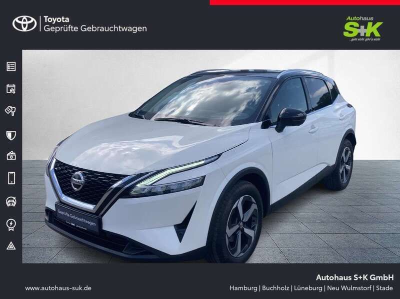 Weiß Gebraucht 2022 Nissan Qashqai S SUV | 24.980 € (Fairer Preis) - Bild 1/4