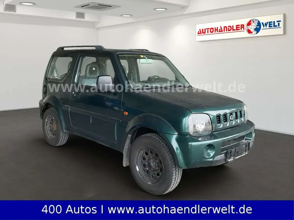 Gebraucht Suzuki Jimny 82 PS (60 kW) 2002 Grün SUV