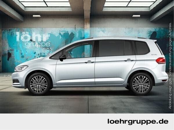 Neu VW Touran Goal 122 PS (89 kW) 2025 Grau (uranograu) Van / Kleinbus
