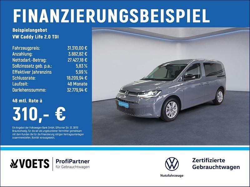 Gebraucht VW Caddy Life 102 PS (75 kW) 2024 Grau Van / Kleinbus