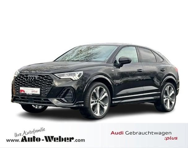 Mythosschwarz metallic Gebraucht 2024 Audi Q3 Sportback S-Line SUV | 48.590 € (Teuer) - Bild 1/4