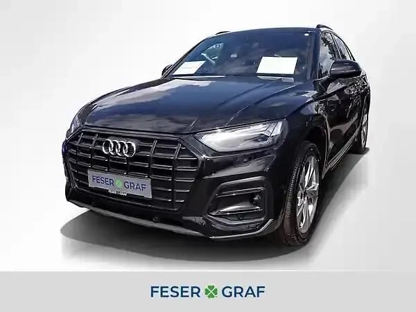 Mythosschwarz metallic Gebraucht 2024 Audi Q5 Ambiente SUV | 48.280 € (Fairer Preis) - Bild 1/4