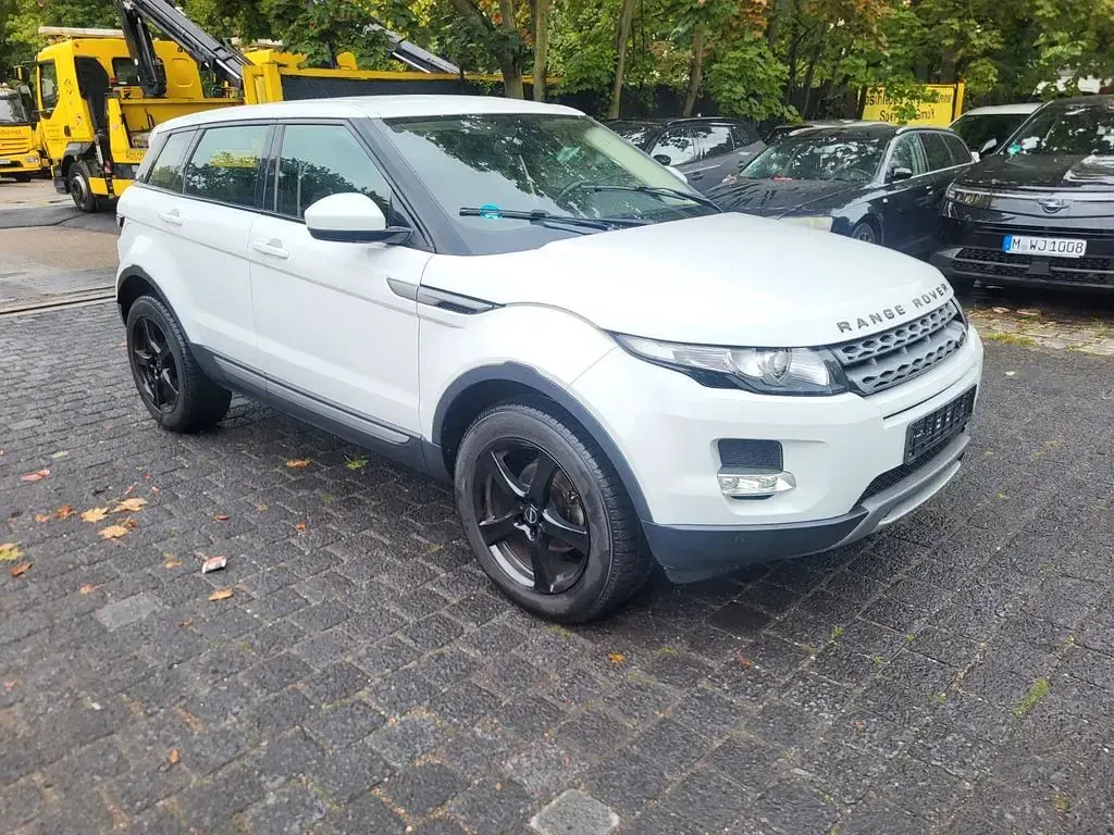 Gebraucht Land Rover Range Rover evoque Pure 150 PS (110 kW) 2013 Weiß SUV