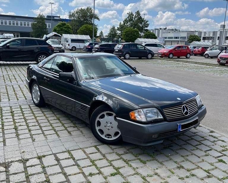 Schwarz Gebraucht 1993 Mercedes SL300 Cabrio | 15.900 € - Bild 1/4