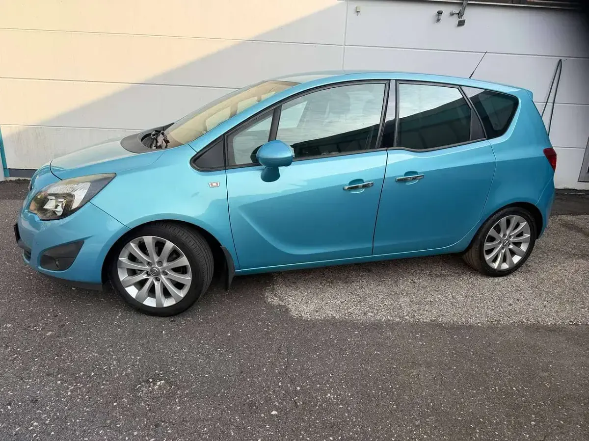 Gebraucht Opel Meriva 120 PS (88 kW) 2012 Blau Van / Kleinbus
