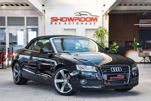 Gebraucht Audi A5 S-Line 211 PS (155 kW) 2011 Schwarz (phantomschwarz) Cabrio