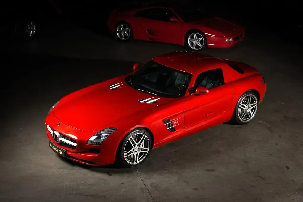 Gebraucht Mercedes SLS AMG AMG 571 PS (419 kW) 2010 Rot Coupé