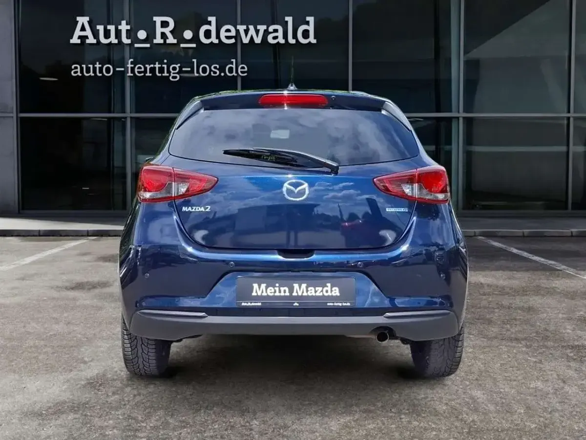 Gebraucht Mazda 2 Exclusive-Line 90 PS (66 kW) 2021 Mitternachtsblau metallic Kleinwagen