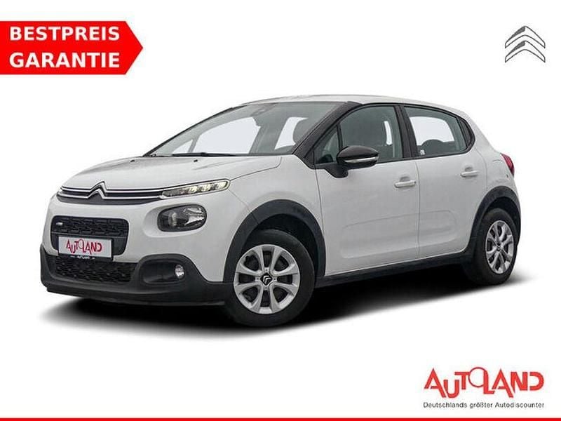 Weiß Gebraucht 2018 Citroën C3 Feel Limousine | 10.950 € (Teuer) - Bild 1/4