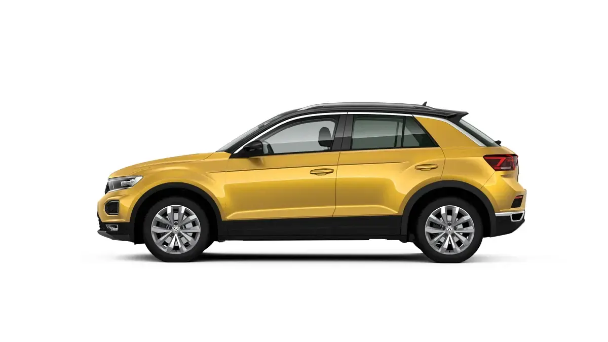 Gebraucht VW T-Roc Style 116 PS (85 kW) 2018 Gelb SUV