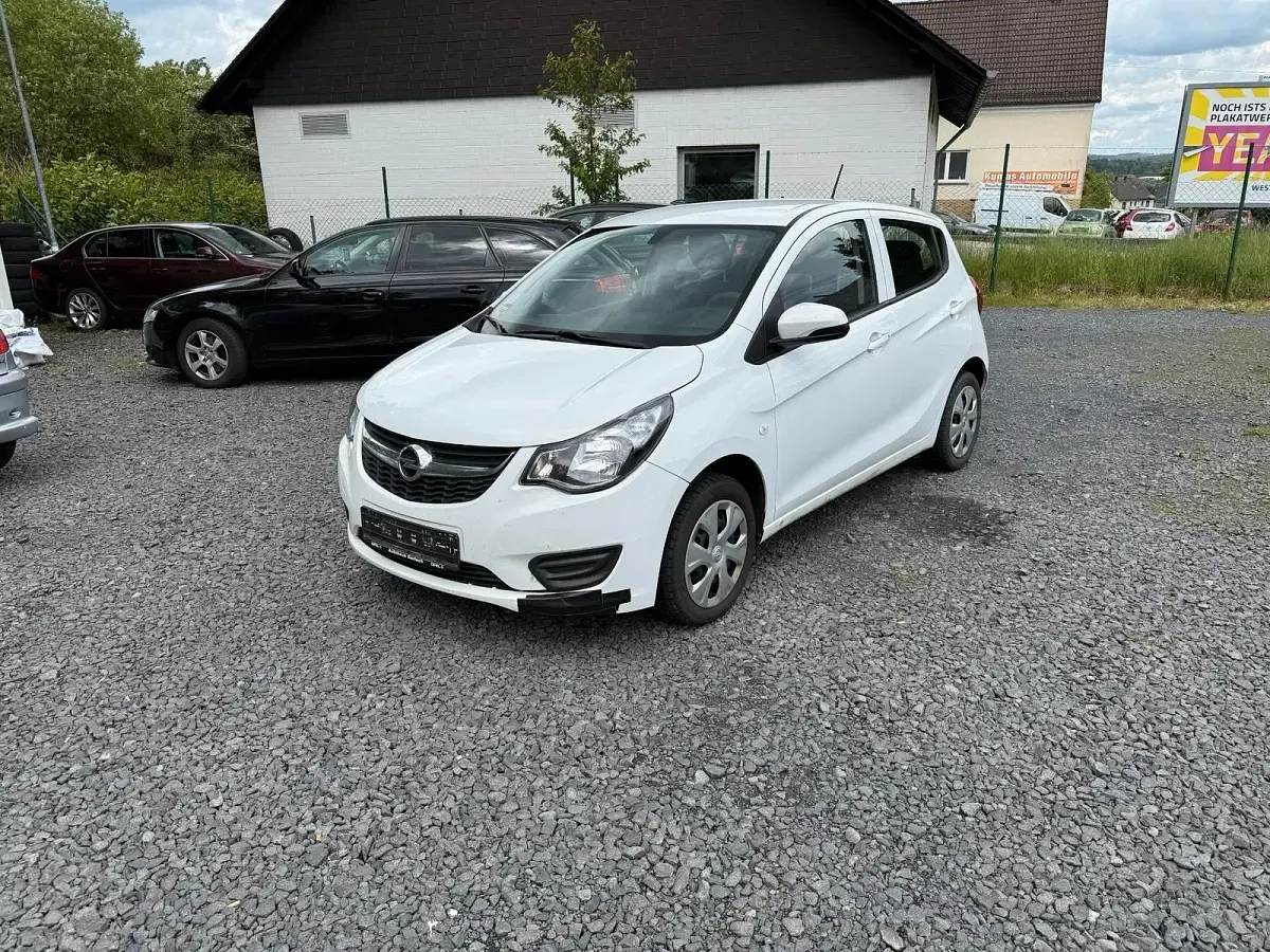 Gebraucht Opel Karl Edition 75 PS (55 kW) 2015 Weiß Kleinwagen