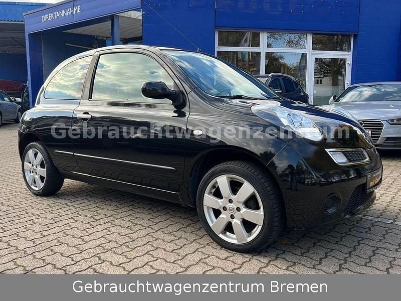 Schwarz Gebraucht 2009 Nissan Micra I-Way Kleinwagen | 3.490 € (Teuer) - Bild 1/4