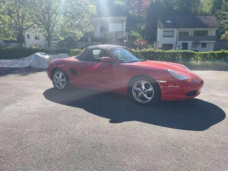 Gebraucht Porsche Boxster 204 PS (150 kW) 1997 Rot Cabrio