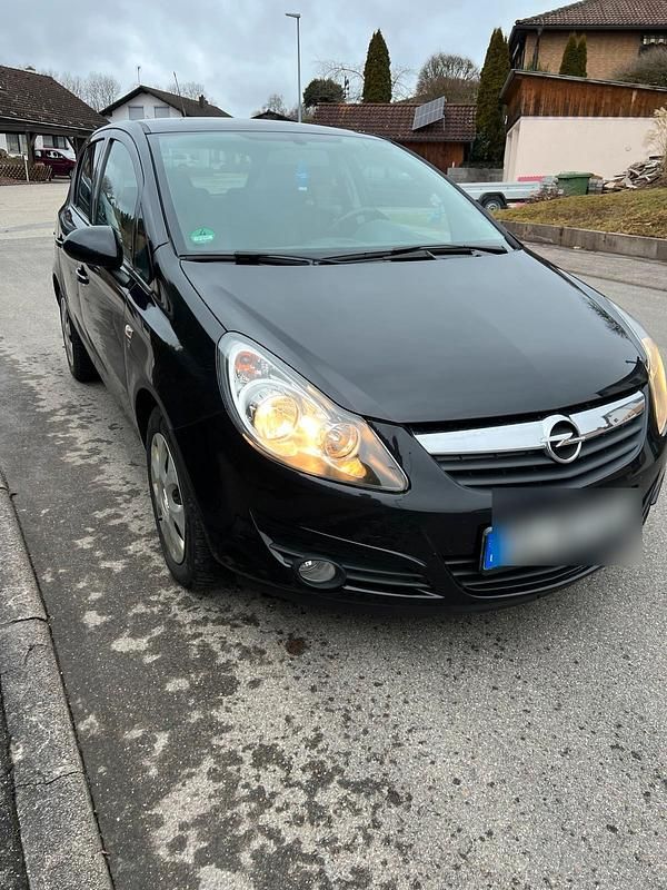 Gebraucht Opel Corsa 2009 Schwarz Kleinwagen