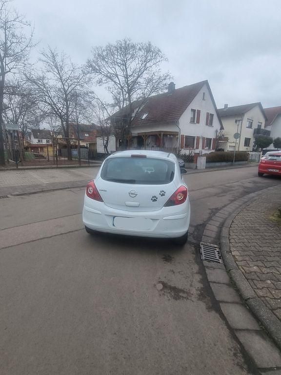 Gebraucht Opel Corsa Selection 69 PS (50 kW) 2014 Weiß Kleinwagen